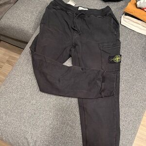 Stone Island Dark Gray Cargo Pants